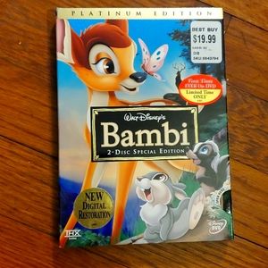 Platinum edition Bambi DVD 2005 release